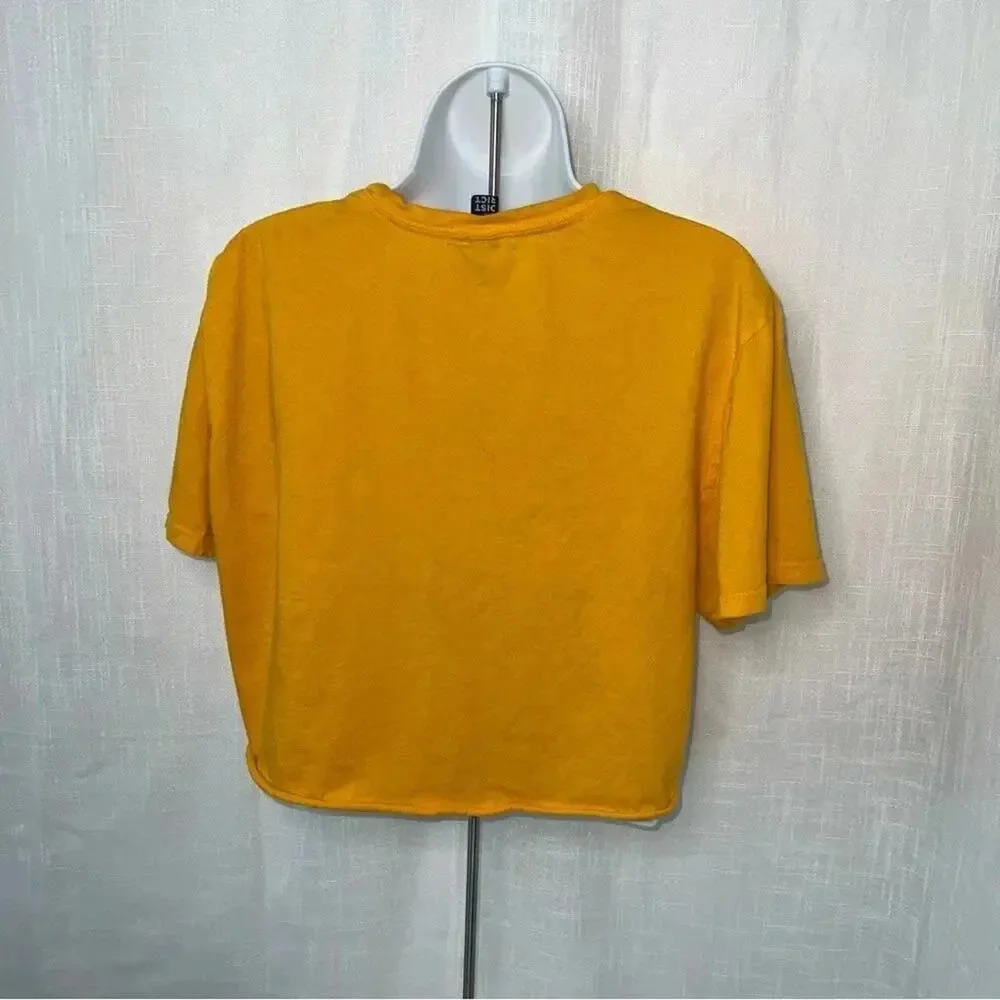 District Mercury Unkillable Crop Top Sz L - Picture 3 of 4